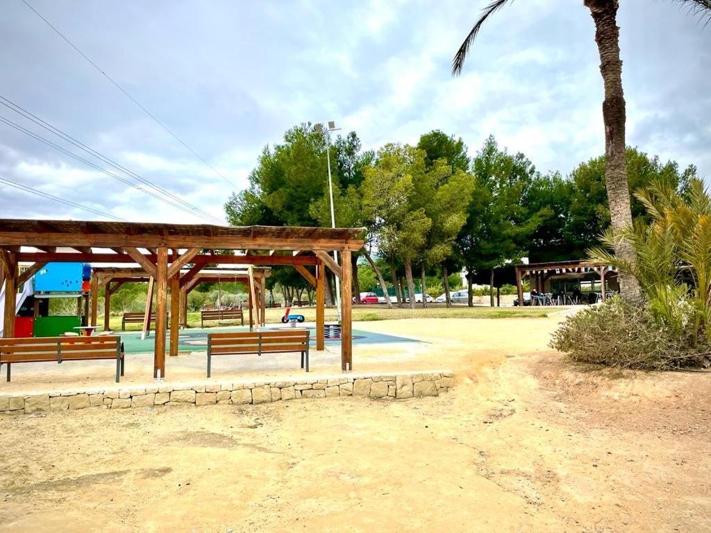 Pretty Bungalow With Private Terrace Polop de la Marina Exterior foto
